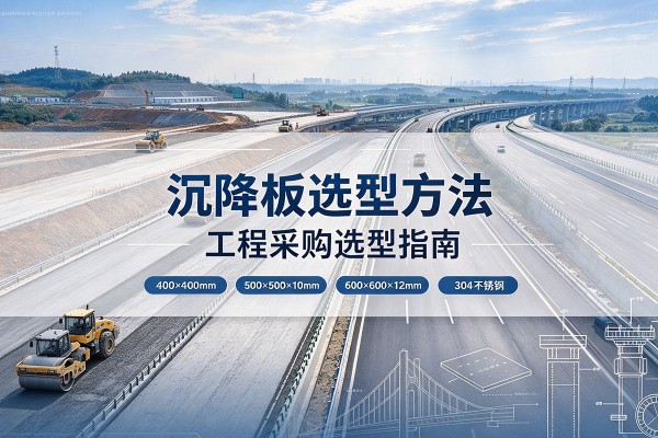 洮北沉降板选择方法