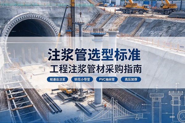 洮北注浆管选型标准