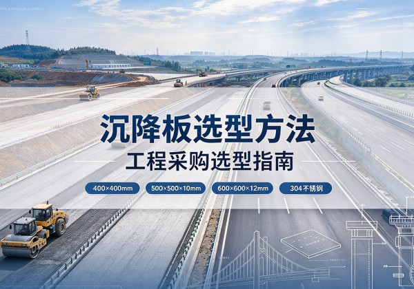 洮北沉降板选择方法