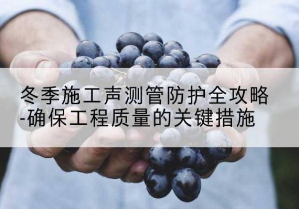 洮北冬季施工声测管有哪些防护要点？-冬季施工声测管防护全攻略-确保工程质量的关键措施